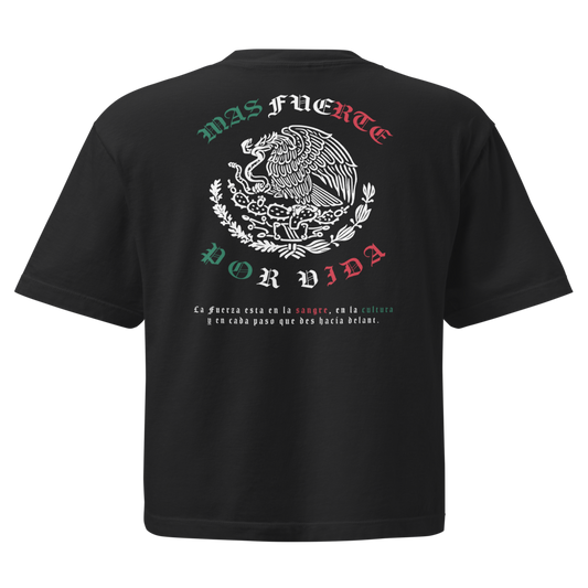 Más Fuerte Para Siempre Tee (Cropped)