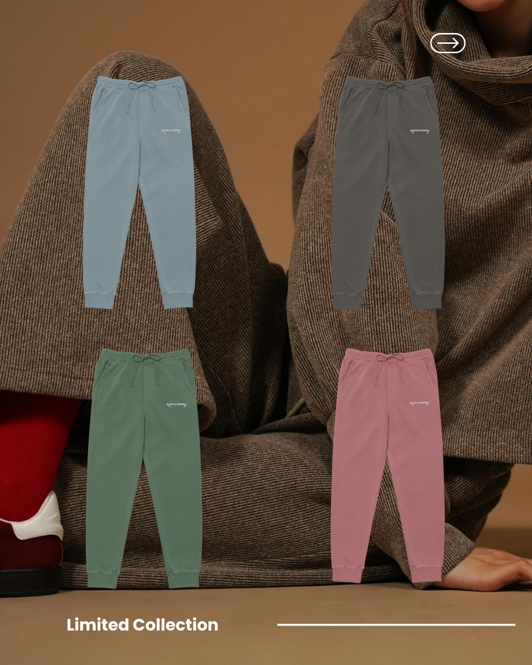 Muscle Mommy Sweats 🖤